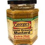 George's Gourmet Kitchen - Organic Stone Ground Mustard Paste - Extra Hot (275 g)