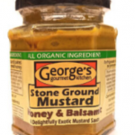 George’s Gourmet Kitchen - Organic Stone Ground Mustard Paste - Honey & Balsamic (250 g)