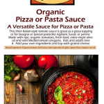George's Gourmet Kitchen - Organic Pasta Sauce - Pizza and Pasta Sauce (350 g)