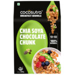 Cocosutra Granola Chia Soya Chocolate Chunk [300gms]